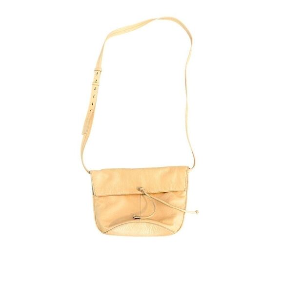 Lucky Brand Handbags - Lucky Brand Light Tan Leather Crossbody Bag